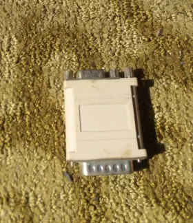 Ad-a03-1 Mac Hd15 Vga Monitor Female To Db15 Male Converter Adapter With Dip Switches #3