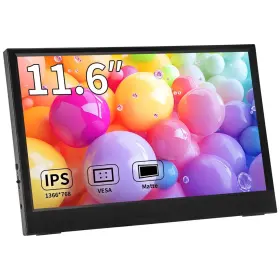 M116b Magedok Portable Monitor 11.6 Inch 1366x768 Hd Ips Small Hdmi Display Dual Usb-c Lo