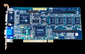 590-05 Matrox Vintage 1996 Mga-mil/4n Pci Video Adapter Vga Rev B As Is
