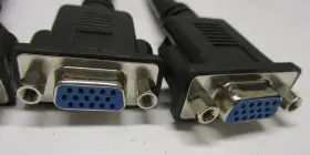F15941-00 Matrox Graphics Inc. Lot Of 5 Y-cable Lfh-60 To Dual Vga 15-pin Female Splitter Video Cable F15941 Bl #2