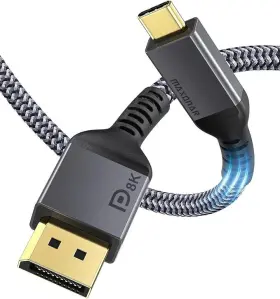 Maxonar 631145480947 Usb C To Displayport Vesa Certified 8k 60hz Non-bidirectional Type Dp