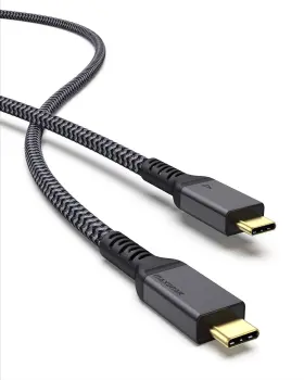 Ccd016 Maxonar 10ft Long Thunderbolt 4 Cable 40gbps Sync 240w Charging 8k/5k Display All