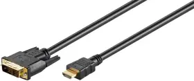 7300087  Mcab Goobay 51582 Dvi-d/hdmi Cable Gold-plated