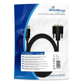 Mrcs185 Mediarange Dvi Connection Cable 2 M Black
