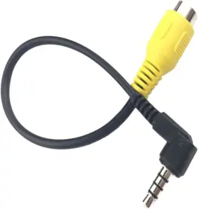 Vzua0070jmp405yxy Merryhapy Rca Lightweight Cable Converter For Gps And Tablet Extension Black