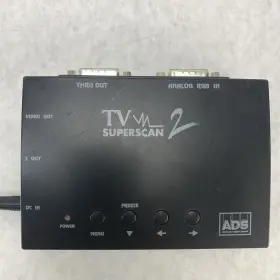 Superscan2 Micomsoft Sfn-100 Tv Vga To S-video Or Rca Professional Presentation System #2