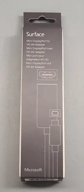 F62-00005 Microsoft 885370524864 Lot Of 2 - Surface Mini Displayport To Hd Av Adapter