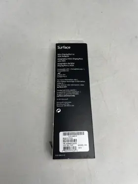 1554 Microsoft 885370678260 Surface Mini Display Port To Vga Adapter Model #3