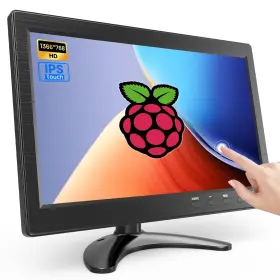 Mt101adc Miktver 10.1 Inch Touchscreen Security Monitor Small Has 1366 768 Hd Display