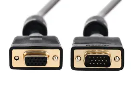 100086 Monoprice Super Vga Svga Monitor Extension Cable 6ft #3
