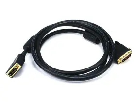 102408 Monoprice 6ft 28awg Cl2 Dual Link Dvi-d Cable - Black #2