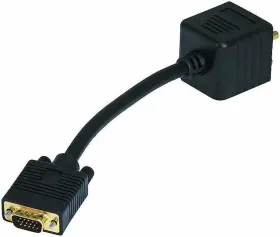 102517 Monoprice Video Splitter - Vga Hd15 Male To Female / Dvi-a