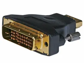 102689 Monoprice Dvi-d Dual Link M1-d P&d Male To Hdmi Female Adapter Gold Plated