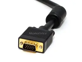 103594 Monoprice Super Vga M/f Cable - 25 Feet With Ferrites For In-wall Installation Cl2 Rated #3