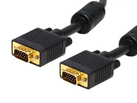 103621 Monoprice Super Vga M/m Cable - 25 Feet With Ferrites For In-wall Installation Cl2 Rated