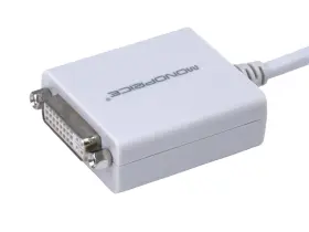 105106 Monoprice Mini Displayport 1.1 To Dvi Adapter White #3