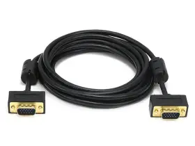 106361 Monoprice Ultra Slim Svga Super Vga M/m Monitor Cable - 10 Feet With Ferrites 30/32awg #2