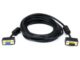 106372 Monoprice Ultra Slim Svga Super Vga M/f Monitor Cable - 15 Feet With Ferrites 30/32awg