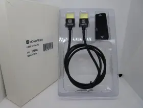 111566 Monoprice Hdmi To Vga Adapter Kit With Cable For Pc Tv Computer Monitor