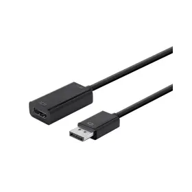 112781 Monoprice Displayport 1.2a To 4k Hdmi Active Adapter Black