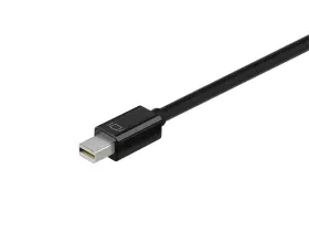 112786 Monoprice Mini Displayport 1.2a / Thunderbolt To Vga Active Adapter - Black #3