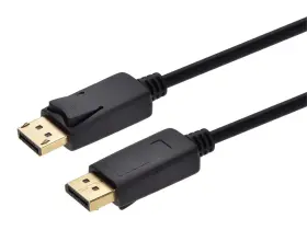 115884 Monoprice Displayport 1.2a Cable - 1.5ft Supports Up To 4k Resolution And 3d Video