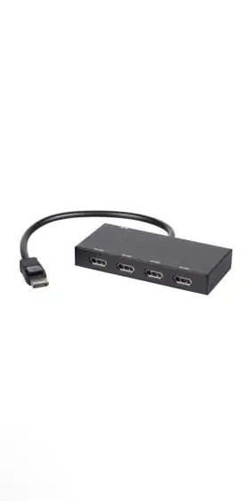 121970 Monoprice 4-port Displayport 1.2 To Multi-stream Transport Mst Hub #2
