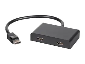 121974 Monoprice 2-port Displayport 1.2 To Hdmi Multi-stream Transport Mst