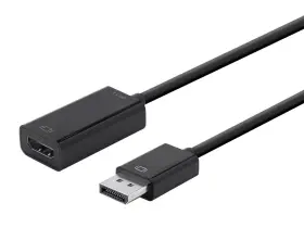12781 Monoprice - Displayport 1.2a To 4k Hdmi Active Adapter Black