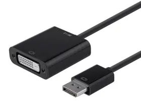 12784 Monoprice - Displayport 1.2a To Dvi Active Adapter Black