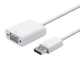 12789 Monoprice - Displayport 1.2a To Vga Active Adapter White 6