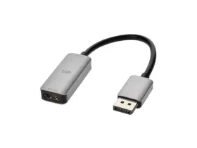 147141 Monoprice Displayport 1.4 To 8k60 Hdmi Adapter Dynamic Hdr10 Aluminum Chassis