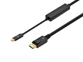 147793 Monoprice Usb-c To Displayport 1.4 Cable - 8k60 4k120 32.4gbps Hbr3 Hdr