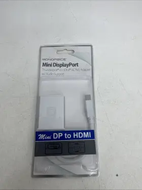 Monoprice 844660094265 Nwb 9426 Mini Displayport Thunderbolt To Hdmi Cable With Audio Support
