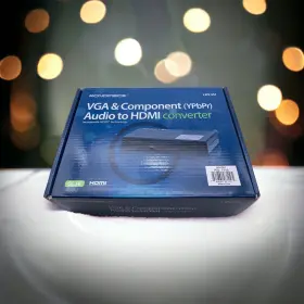 Lkv-351 Monoprice - Vga And Component Ypbpr Audio To Hdmi Converter Working