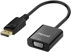 Dp2vga-a-b-v2 Moread Displayport Dp To Vga Adapter Gold-plated Display Port Male T