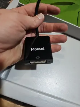 Hdmi2vgaap-a-b Moread Hdmi To Vga Adapter With Audio Gold-plated Euc Hdmi2vgaap-a-b Moread Hdmi To Vga Adapter With Audio Gold-plated Euc