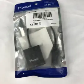 X001xgd8cx Moread Displayport Dp To Dvi Adapter Gold-plated Display Port Dvi-d