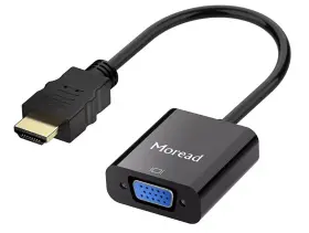 X001xr0x7f Moread Hdmi To Vga Gold-plated Adapter Male Female