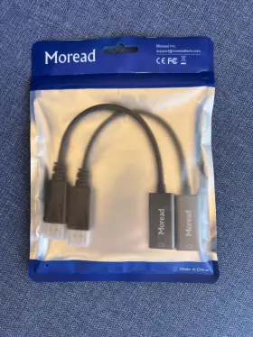 X0021xv90p Moread 2 Pk 4k Dp To Hdmi Converter Gold-plated Computer