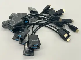 X002hscly7 Moread Hdmi Male To Vga Female Adapter Cable Converter - Lot Of 15