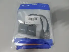 X0031am7fx Moread 5x 2 Packs Gold-plated Hdmi To Vga Adapter - Black Brand New