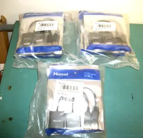 X0031areb5 Moread Lot Of 15 Displayport To Dvi Adapter Twin Packs - Black New