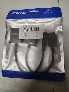 X004h15gn Moread Displayport Dp To Vga Adapter Display Port New 2 Pcs