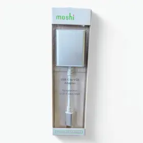 99mo084201 Moshi Usb-c To Vga Adapter Compatible With Displays Monitors Or Projectors