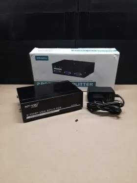 Mt-3502 Mt-viki Vga/svga 350 Mhz 2-port Video Splitter With Signal Booster