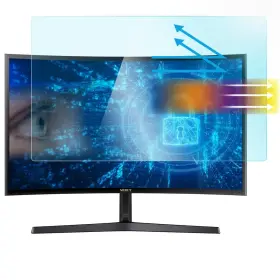Bu00016 Mubuy-gol 32 Inch Monitor Screen Protector Anti-glare Matte And Anti-blue
