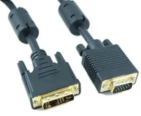 My Cable Mart 601968545796 3ft Dvi-a Analog Only Single Link To Vga 28 Awg Gold Plated