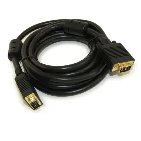 My Cable Mart 640711124246 10ft Premium Vga Male/male Triple-shielded With Ferrites Gold Plated