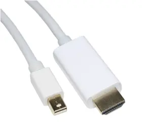 Bc-mdp-hdmi-03 My Cable Mart 3ft Mini Displayport To Hdmi 32awg Gold Plated 4kx2k 30hz White